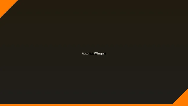 冠军作品《秋日私语》- 雷速娱乐 优胜视频